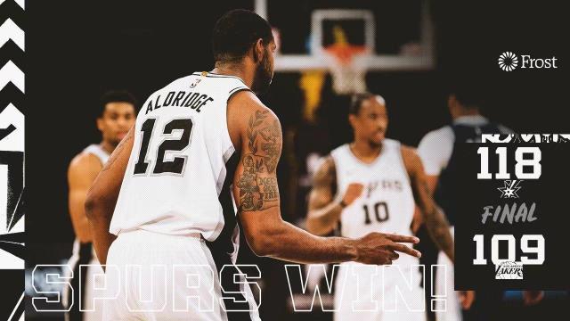 pg-阿德回归状态神勇  马刺飚三分胜湖人信心猛增